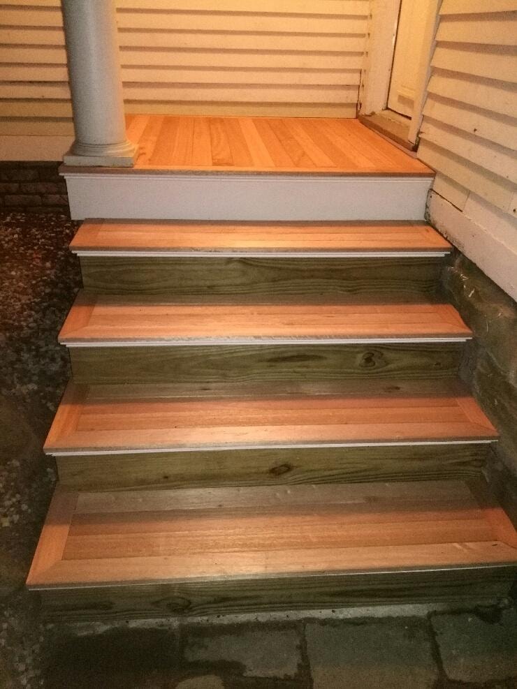 Exterior Porch Steps